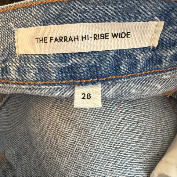 Aritzia Denim Forum The Farrah Hi-Rise Wide Jean 28 - Picture 6 of 8